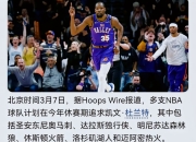 杜兰特陷入低谷，威金斯连败，湖人球队命运悬念！